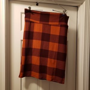 Gently worn Lularoe Cassie Pencil Skirt